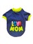 Love Mom Neon,oval Yaka Tişört Kedi Kıyafeti,elbisesi S 2