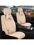 Dacia Duster Uyumlu Yarı Deri Oto Koltuk Kılıfı Ön/Arka Set Prime Model Bej 1