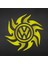 Alevli Volkswagen Sticker Volkswagen Araba Sticker Oto Sticker 1