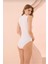 2950 Kadın Sıfır Kol Boğazlı Çıtçıtlı Body 3 Adet 3