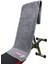 Spor Fitness Havlusu Pamuk Sertifikalı, Bench, Ter, Boyun Için Nakışlı Sporcu Havlusu 30 x 120 cm 3