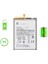 Samsung Galaxy M52 5g M526F ile Uyumlu Güclendirilmis Pil Batarya 1