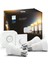 Huewa 8-75W Beyaz Ambiyans Akıllı LED Ampul Başlangıç Seti 3'lü, Akıllı Butonlu, E27, Bluetooth Özellikli 1