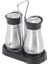 Tuzluk ve Biberlik Seti - Cam Tabanlı ve 4 Inç Standlı Yüksek Sınıf Paslanmaz Çelik - 4 Inç x 6 Inç x 2 Inç, 4 Oz. (Yurt Dışından) 1