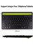 Huawei Mediapad T5 10.1" Uyumlu Kablosuz Bluetooth Şarj Edilebilir Tablet Telefon Standlı Klavye - Yeşil 4