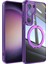 Samsung Galaxy S23 Plus Dönebilen Manyetik Kickstand Tpu+Pc Telefon Kılıfı, Lens Filmi (Yurt Dışından) 1