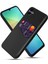 Samsung Galaxy A06 Kumaş Doku Pu Deri Sert Pc Kart Yuvası Telefon Kapağı (Yurt Dışından) 1