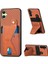 Samsung Galaxy A06 K-Şekilli Kickstand Deri+Pc+Tpu Telefon Kılıfı (Yurt Dışından) 1