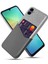 Samsung Galaxy A06 Kumaş Doku Pu Deri Sert Pc Kart Yuvası Telefon Kapağı (Yurt Dışından) 1
