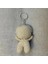 El Örgüsü Amigurumi Papyonlu Ayı Anahtarlık - Bej 2