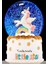 Işıklı Müzikli Unicorn Gökkuşağı Little Star Unicorn Kar Küresi Orta Boy Işıklı Müzikli 12 cm 2