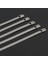 Paslanmaz Çelik Kablo Bağları 4.6 x 700MM 10 Adet 304, 316 Paslanmaz Çelik Kablo Bağları Ağır Hizmet Tipi Kendinden Kilitli Kablo Zip Kravat Çok Amaçlı Metal Egzoz Wrap Kilit Bağları 2