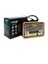 Nns NS-6682BT LED Çerçeveli Müzik Seti Fm Radyo USB Mp3 Player Bluetooth Hoparlör Telefon Tutucu 18 cm Boyunda (Beyaz) 3