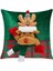 Happy Sugar Yeşil Kadifeli Peluşlu Yastık Kılıf 42 cm 1