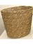 Bambu Hasır Saksı Altı Poşetli Sepet 18x14x11cm. 1