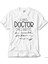 Doktor Yazısı Beyaz Tişört 1