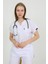 Daisy V Yaka Beyaz Unisex Uniforma (Likralı) Xs - Takım - Hayır Isim Yazılmasın 2