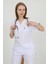 Daisy V Yaka Beyaz Unisex Uniforma (Likralı) Xs - Takım - Hayır Isim Yazılmasın 3