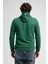 Yorker Yeşil Sweatshirt Nakışlı Loose Fit Erkek Sweatshirt 3