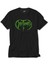 Obituary Logo Green Siyah Tişört 1