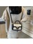 Yeni Lüks Crossbody Çanta Çok Yönlü Kilit Küçük Kare Çanta (Yurt Dışından) 4