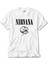 Nirvana Logo Classic Beyaz Tişört 1