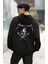 Unisex Funny Metallica Sırt Baskılı Kapüşonlu Sweatshirt, Oversize Rock Metal Müzik Baskılı Hoodie 3