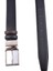 Fsm-22 Çift Yön Deri 3,5 cm KEMER/SİYAH-KAHVE/120 - 48 2