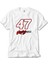 Moto 47 Racing Team Beyaz Tişört 1