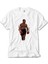 Mike Tyson Fire Boxing Gloves Beyaz Tişört 1