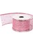 Yılbaşı Temalı Simli Pembe Kurdela 5 cm x 2,7m 2