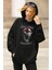 Five Finger Death Punch Baskılı Kapüşonlu Sweatshirt, Oversize Rock Band Baskılı Hoodie 3