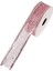 Yılbaşı Temalı Simli Pembe Kurdela 2,5 cm x 2,7m 2