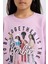 Kız Çocuk Barbie Relax Fit Bisiklet Yaka Sweatshirt D4379A824WN 5