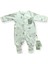 Love Our Earth Romper Wıth Feet Green 1