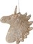 Altın Simli Unicorn Süsü 13 x 10.5 cm 2