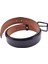 -21 Deri Rugan Kemer 3,5 CM/SİYAH/105 - 42 3