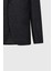 Slim Fit Dar Kesim Kırlangıç Yaka Desenli Çift Pantolonlu Siyah-Gri Takım Elbise 5