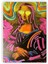 Mona Lisa Sulu Boya Pop Art Ahşap Poster 20 x 29 cm 1