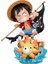 Bayrak Taşıyan Hasır Şapka Luffy One Piece Gk Figürü Yüksekliği 220MM (Yurt Dışından) 1