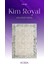 Kim Royal KC08A Krem Mavi Akrilik Yumuşak Dokulu Modern Eskitme Halı 2