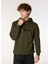 Bisiklet Yaka Haki Erkek Sweatshırt M4WM-SWT-1801 1