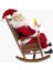 Sallanan Noel Baba Dekor 34 cm 1