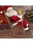 Sallanan Noel Baba Dekor 34 cm 3