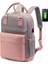 2024 Yeni Kadınların Arka Paketi Moda Büyük Kapacitet Laptop Çantası Portable Travel Backpack Erkeklerin Çantası (Yurt Dışından) 1