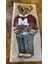 Ütü Ile Yapışan M Harf Kazaklı Ayı Arma Transfer Baskı 31X14 cm 1