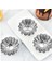 6 Adet Paslanmaz Kek Kalıbı, Cupcake, Tart, Tartolet, Brownie, Topkek, Muffin Kalıbı 3