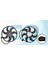 7H0959455A 7H0959455A Fan Motoru Davlumbazsız (420 Mm-2 Fıs-7 Kanat) Vw T5 1.9 2.5tdı Axb Axd 04 - 1
