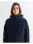 Kadın Lacivert Kapüşonlu Kapitone Mont 47124303T.433 4