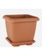 Hisar Saksı 25,5 Lt Kahve - 25,5 Lt Hacim 37 x 37,8 x 33,5 Cm Kahve Renk 3